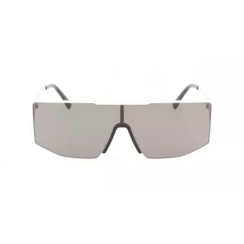 LACOSTE L253S-6219101 occhiali da sole unisex rettangolari 62/19/150 mm nero/grigio