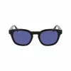 Lacoste L6015SN-1 occhiali da sole unisex montatura nera lenti grigie 49mm