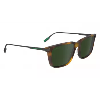 Lacoste L6017S-214 Occhiali da sole da uomo havana marrone sfumato 55 mm