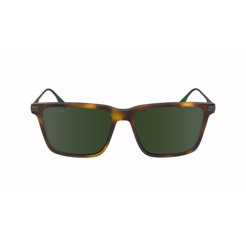 Lacoste L6017S-214 Occhiali da sole da uomo havana marrone sfumato 55 mm