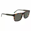 Lacoste L6025S-214 Occhiali da sole rettangolari uomo - havana/grigio - 56/17/145 mm