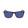 Lacoste L6031S-424 Occhiali da sole uomo rettangolari - montatura blu, lenti grigie, UV400