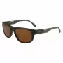 Lacoste L6042S-275 occhiali da sole uomo rettangolari in acetato Havana marrone 55/17/145 mm