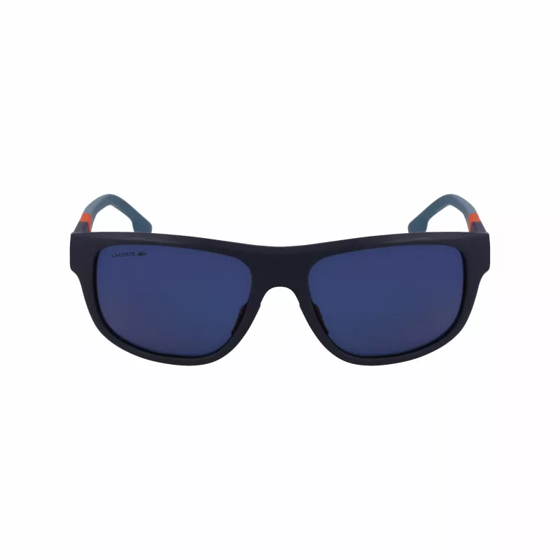 Lacoste L6042S-424 Occhiali da sole uomo rettangolari Blu 55/17/145 mm
