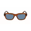 Lacoste L6048S-210 unisex occhiali da sole quadrati havana marrone 51mm