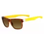 Lacoste L664S occhiali da sole unisex - montatura nera lenti grigie 55mm