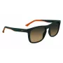 Lacoste L956S-301 Occhiali da sole uomo rettangolari montatura in acetato verde UV400