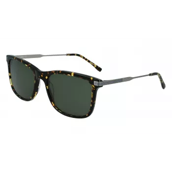 Lacoste L960S-430 occhiali da sole da uomo, montatura blu, lenti grigie, 56 mm