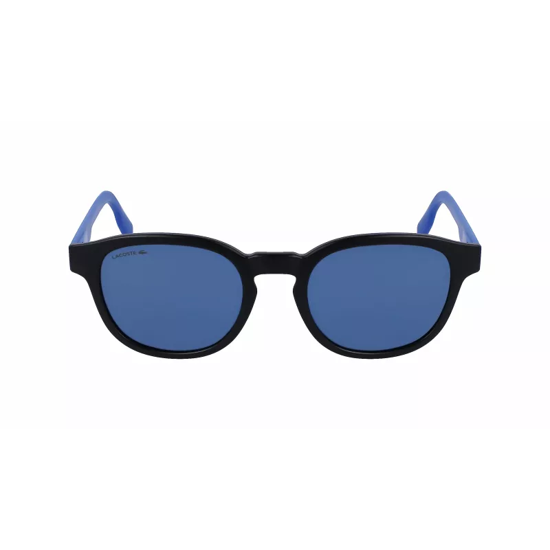 LACOSTE L968SX-002 unisex occhiali da sole montatura nera lenti grigie 51mm