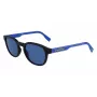 LACOSTE L968SX-002 unisex occhiali da sole montatura nera lenti grigie 51mm