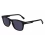 Lacoste L988S-2 Occhiali da sole rettangolari uomo - montatura nera lenti grigie 54mm