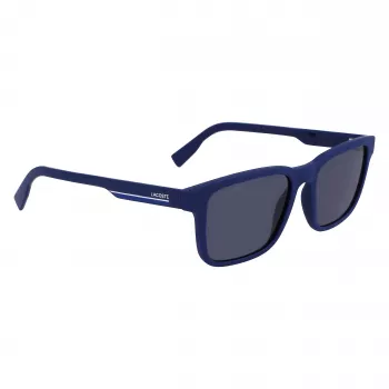 Lacoste Occhiali da sole uomo L997S-401 rettangolari blu 54mm