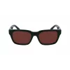 Occhiali da sole uomo Lacoste rettangolari in acetato L6007S5418318 54/18/145 mm verde