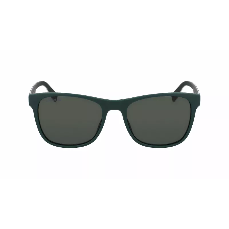 Lacoste uomo occhiali da sole rettangolari L6031S-301 havana verde 56/18/145 mm