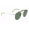 Lacoste occhiali da sole uomo L241S-045 grigio scuro rettangolari full rim acetato UV400
