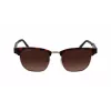 Lacoste Occhiali da sole da uomo L266S-214 Havana marrone rettangolari acetato UV400