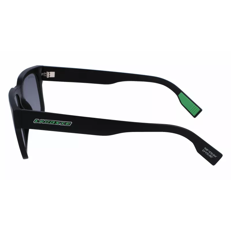 Lacoste Occhiali da sole uomo L6004S 5519002 nero/grigio 55/19/145 mm