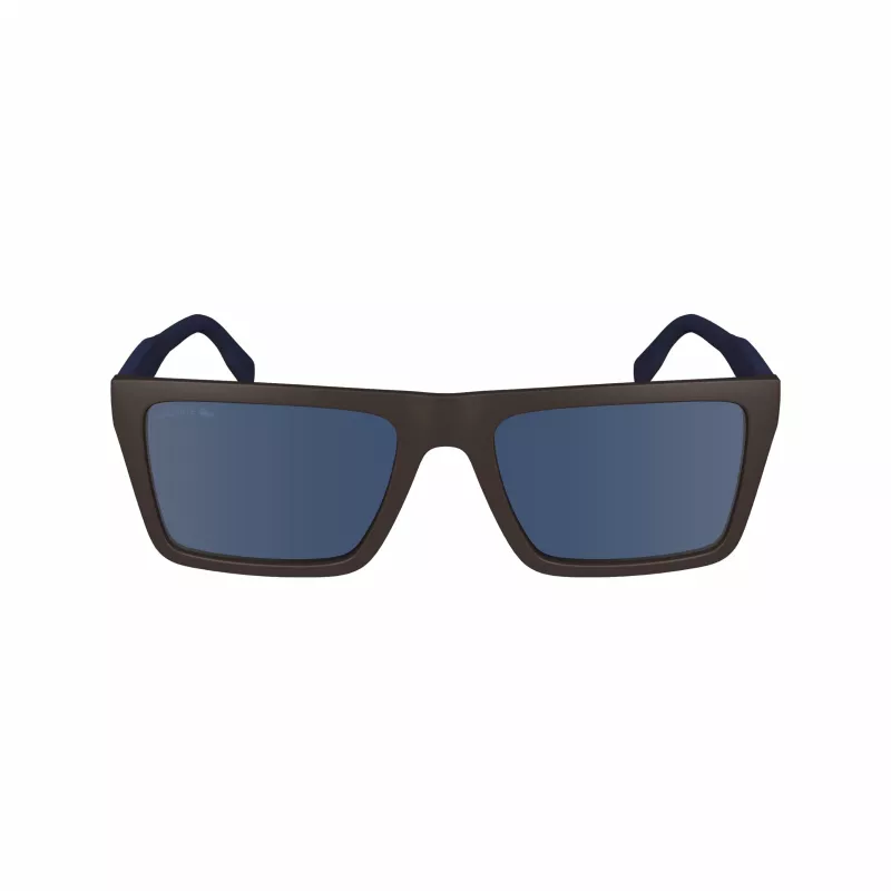 Lacoste Occhiali da sole uomo L6009S-210 Havana Marrone Rettangolare 56/19/145 mm