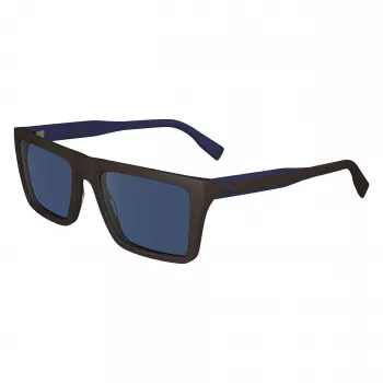 Lacoste Occhiali da sole uomo L6009S-210 Havana Marrone Rettangolare 56/19/145 mm