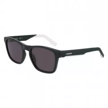 Lacoste Occhiali da sole uomo L6018S-301 Montatura verde lenti grigie 53mm