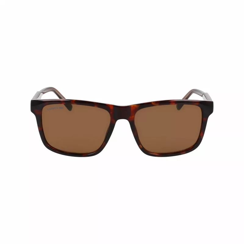 Lacoste Occhiali da sole uomo L6025S-219 Havana verde 56mm