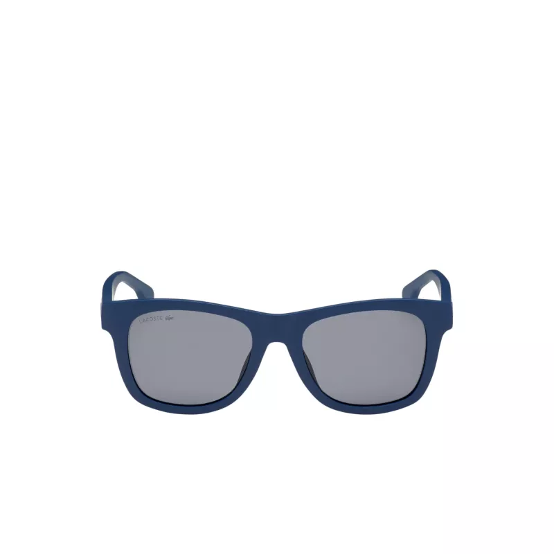 LACOSTE OCCHIALI DA SOLE L3651SRG-400 Unisex blu opaco rettangolari full rim 48/17/130 mm