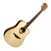 Lag GLA Tramontane 70 DC Dreadnought Cutaway Chitarra acustica-elettrica - naturale