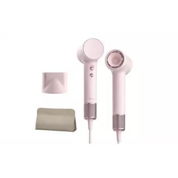 LAIFEN mini asciugacapelli con tecnologia ionica - 1400 W, rosa