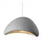 Lampada a sospensione Ellama 30 cm nera in metallo E27 plafoniera industriale