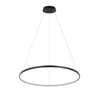 LAMP PENDANT RING 35W Nero