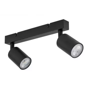 Lampada Spot Light Top GU10 2x10W nero