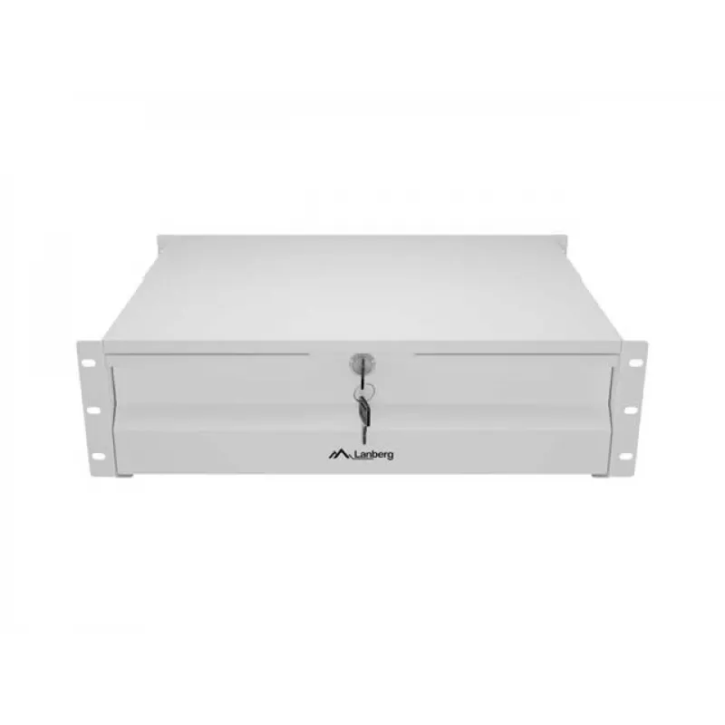 Lanberg AK-2003-S cassetto per rack da 19 pollici 3U, 360 mm, grigio