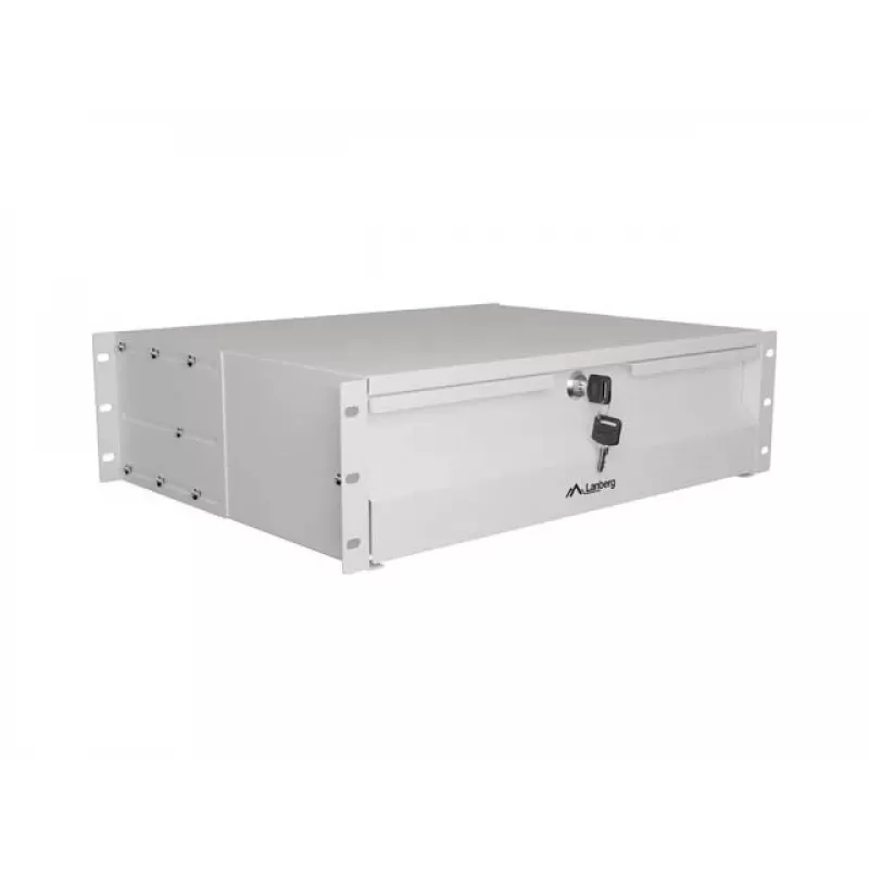 Lanberg AK-2003-S cassetto per rack da 19 pollici 3U, 360 mm, grigio
