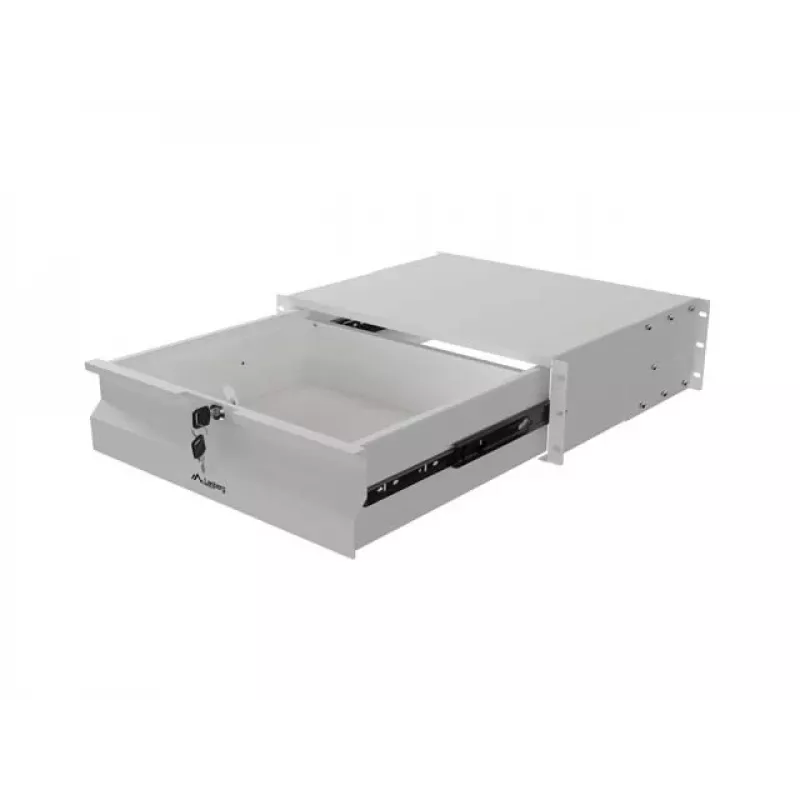 Lanberg AK-2003-S cassetto per rack da 19 pollici 3U, 360 mm, grigio