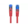 LANBERG cavo patch Cat.6A FTP LSZH CCA 3m rosso