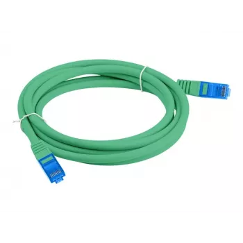 LANBERG Cavo patch Cat.6A FTP LSZH CCA 3m verde