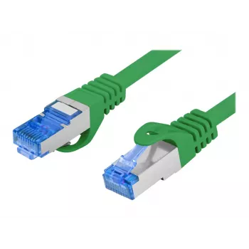 LANBERG Cavo patch Cat.6A FTP LSZH CCA 3m verde