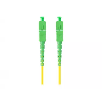 LANBERG Cavo patch fibra ottica SM SC/APC-SC/APC Simplex G.657.A1 1m giallo