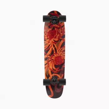 Landyachtz Dodger Cruiser Flower Skateboard Completo 28 pollici