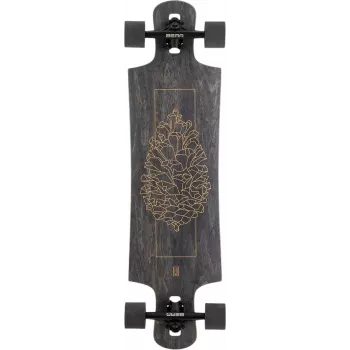 Landyachtz Drop Hammer Longboard completo 36,5 pollici Skate or Dye