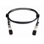 LANVIEW MO-SP10TW1 cavo in rame Direct Attach SFP+ a SFP+, 10GbE, 1m twinax passivo, nero (compatibile con Allied Telesis SP10TW1)