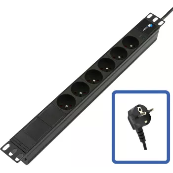 LANVIEW POWER STRIP 19 - 6 vie - 1U