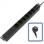 LANVIEW POWER STRIP 19 - 6 vie - 1U