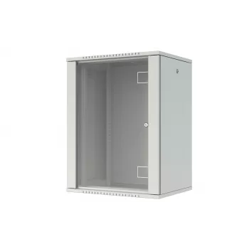 LANVIEW RWF16U45WH Armadio a muro 16U 19 pollici a montaggio rapido flat-pack, bianco
