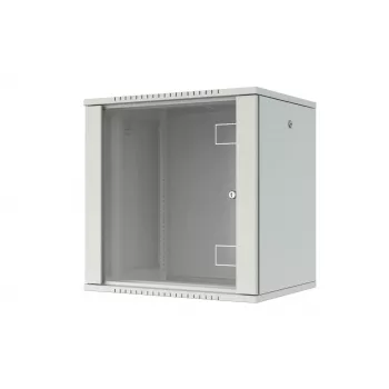 LANVIEW RWF12U45WH Armadio a parete 12U 19 pollici Flat Pack a montaggio rapido, Bianco