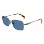 Occhiali da sole unisex LANVIN LNV104S-050 - montatura in acetato nera, lenti in CR-39 grigie, 56/18/140 mm