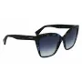 LANVIN Donna LNV617S-425 Occhiali da sole Butterfly Blu Sfumato 59mm