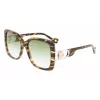 LANVIN Occhiali da sole da donna LNV624S-236 Havana marrone sfumato 53mm