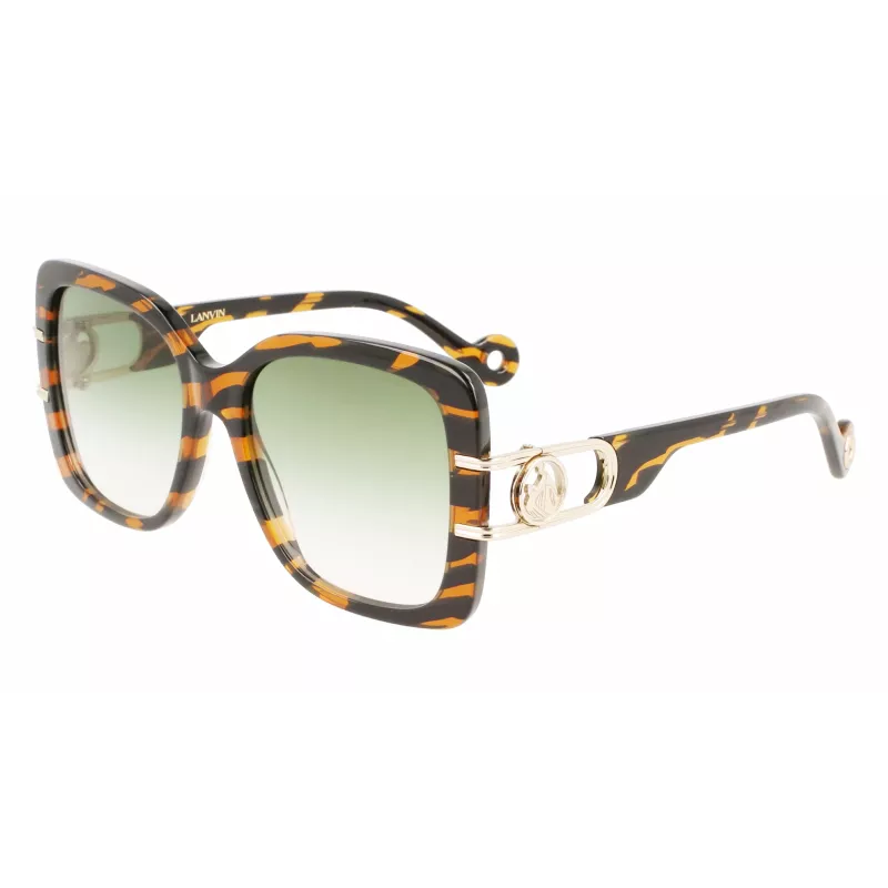 LANVIN Occhiali da sole da donna LNV624S-236 Havana marrone sfumato 53mm