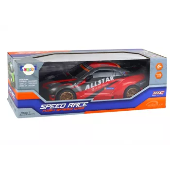 Grande auto sportiva radiocomandata 1:10 rossa Lean Toys
